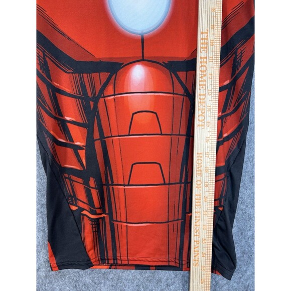 Under Armour Marvel Comics Iron Man Compression Shirt Heat Gear Mens Sz M (READ) - Picture 7 of 9